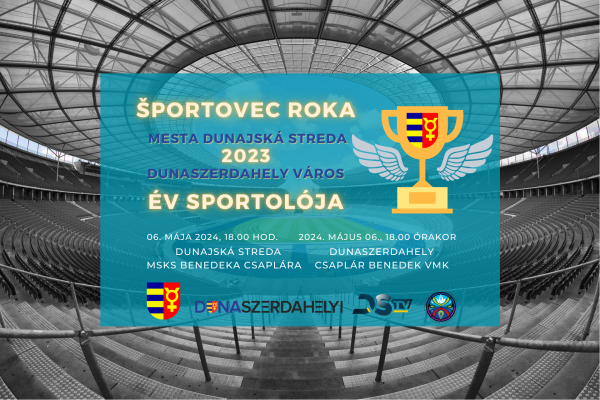 Meghívó: Dunaszerdahely város év sportolója 2023